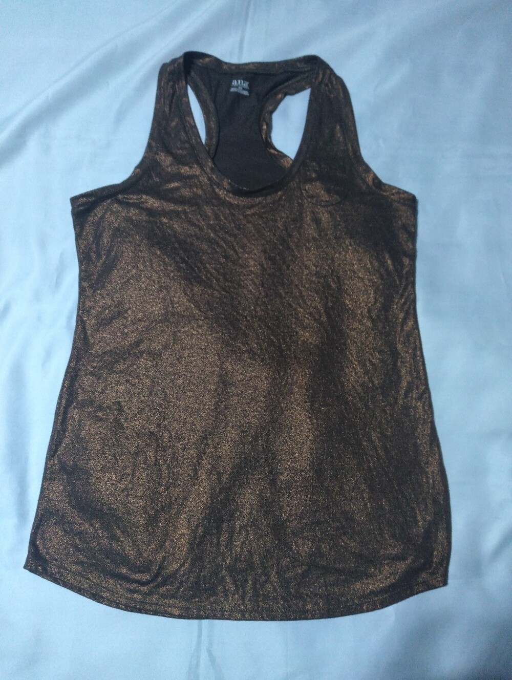 🖤4/$10 a.n.a Metallic Bronze Racerback Tank Top - Women's